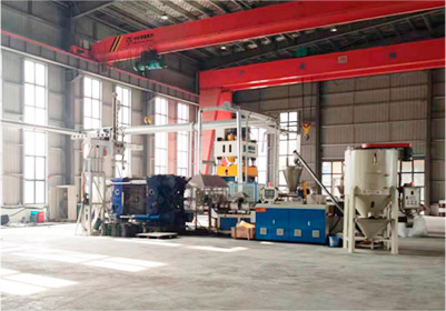 One-Step Extrusion Molding Equipment For Waste Plastic Film Was Successfully Developed