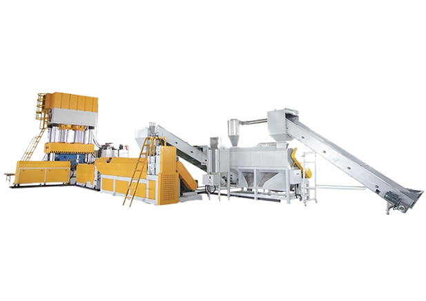 Single-Station One-step Recycled Plastic Extrusion Molding Machine