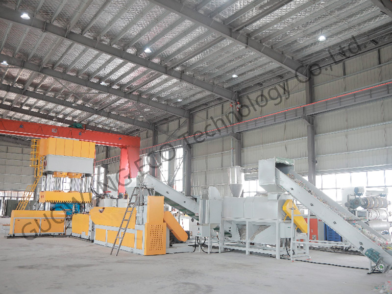 Plastic Waste Film Recycling Line