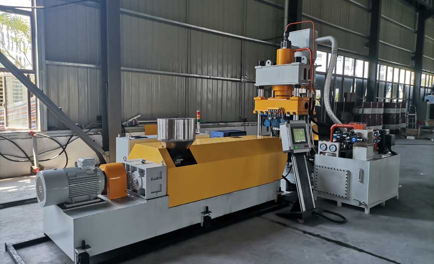 pe granulating machine