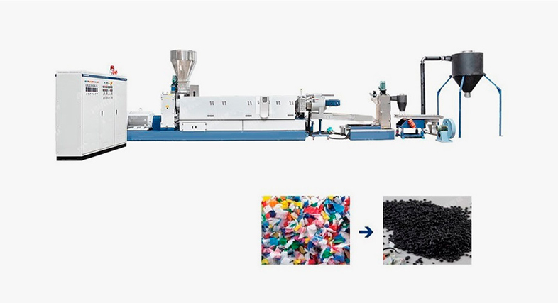 Plastic & Textile Recycling Pellet Machine